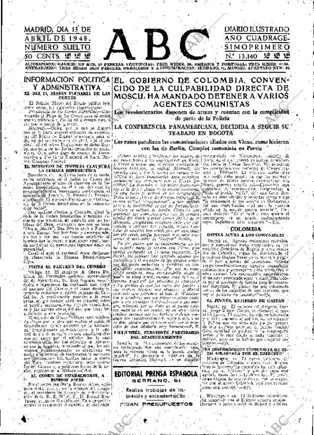 ABC MADRID 13-04-1948 página 11