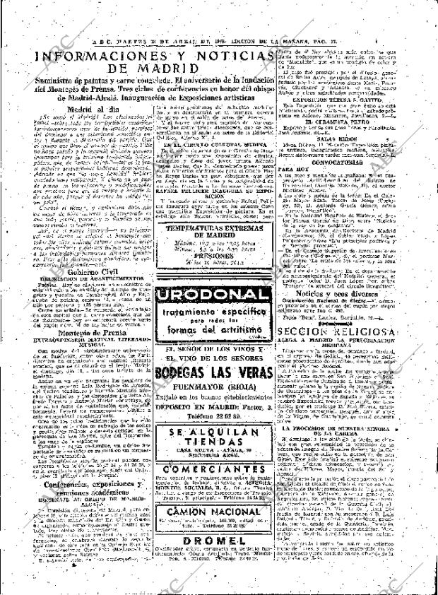 ABC MADRID 13-04-1948 página 17