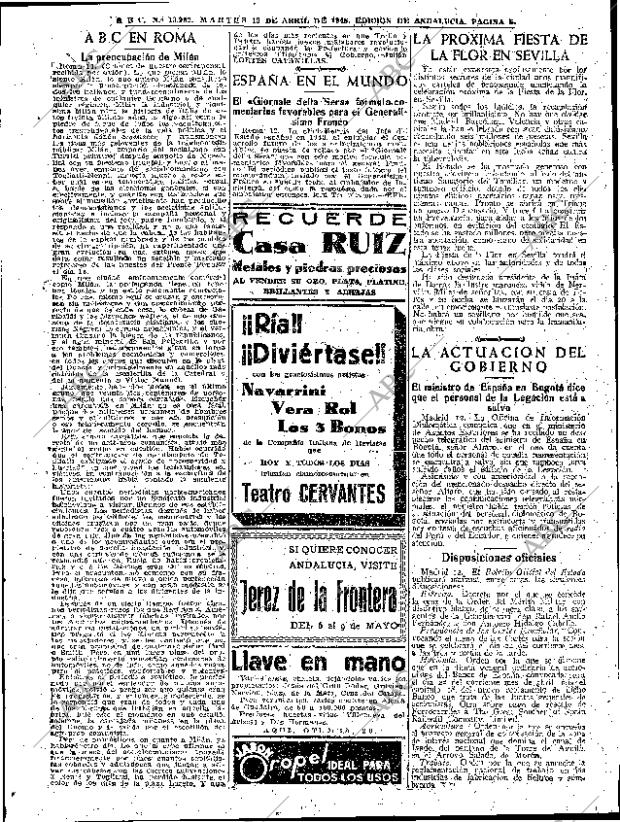 ABC SEVILLA 13-04-1948 página 5