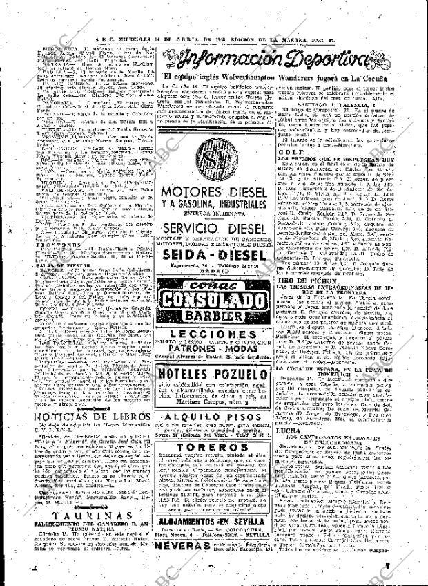 ABC MADRID 14-04-1948 página 17