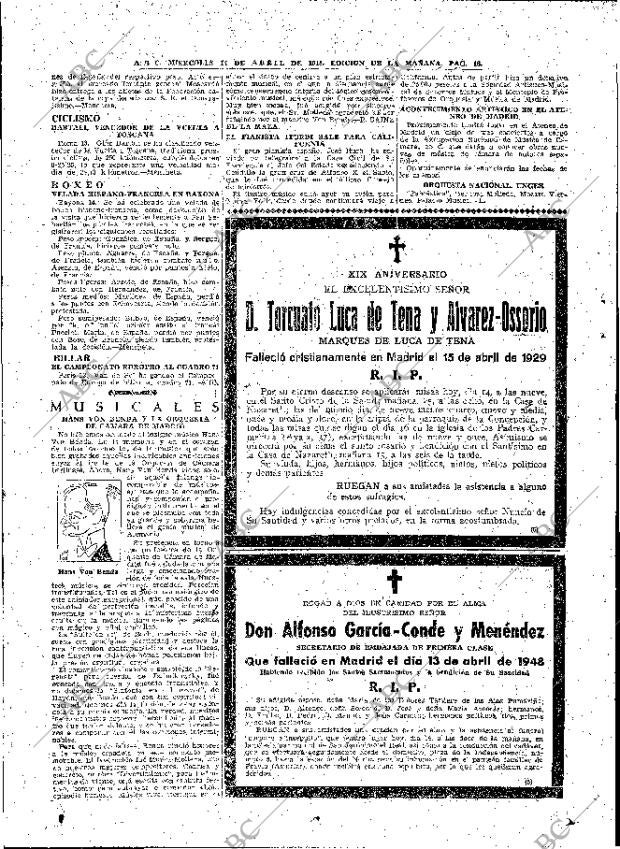 ABC MADRID 14-04-1948 página 18