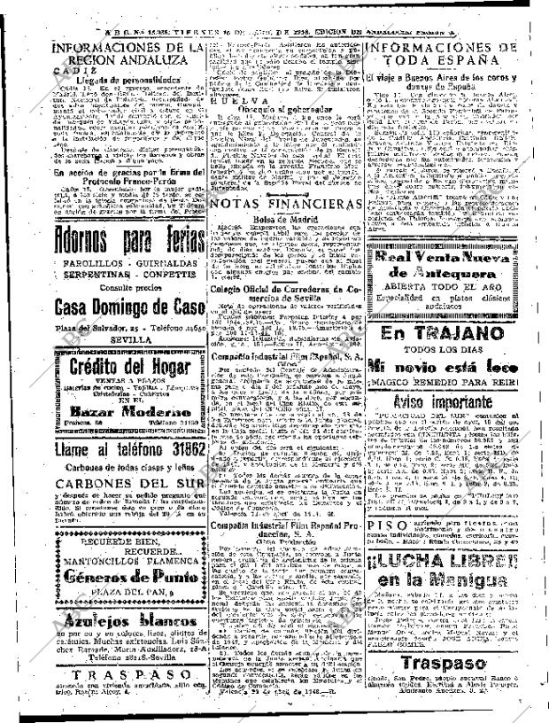 ABC SEVILLA 16-04-1948 página 8