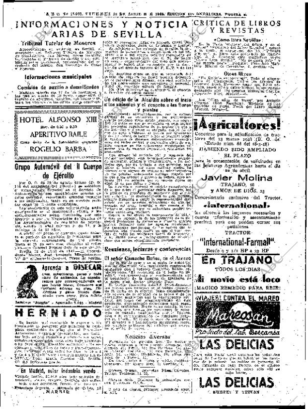 ABC SEVILLA 16-04-1948 página 9