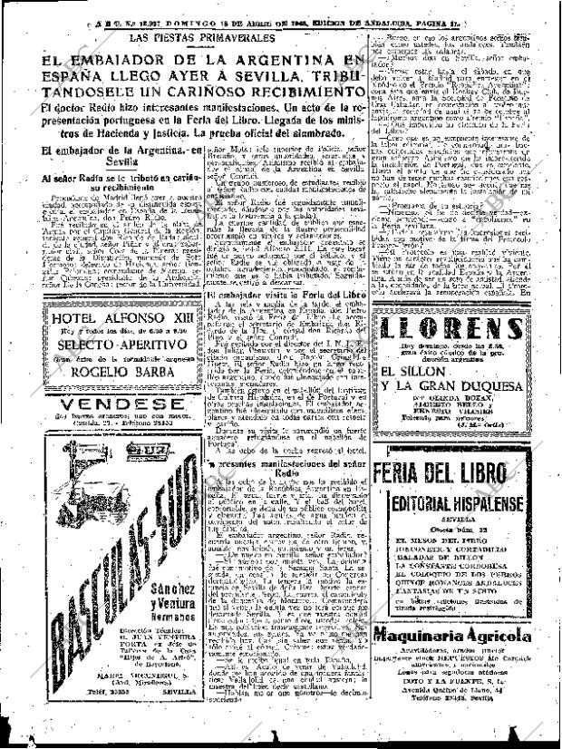 ABC SEVILLA 18-04-1948 página 11