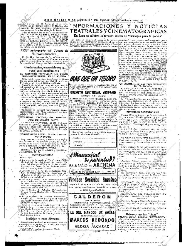 ABC MADRID 20-04-1948 página 19