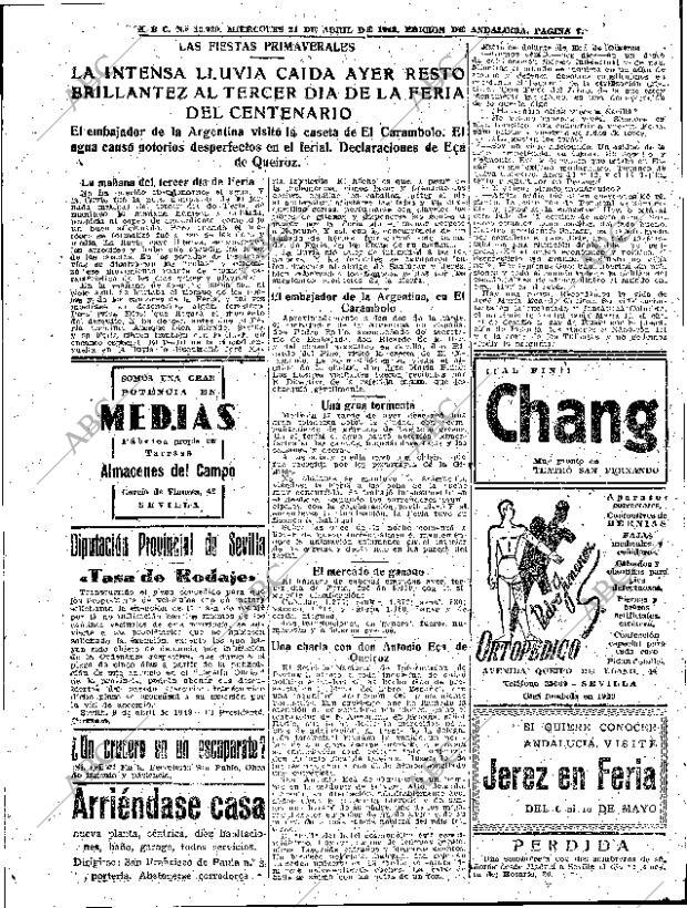 ABC SEVILLA 21-04-1948 página 7