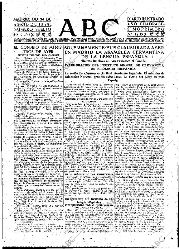 ABC MADRID 24-04-1948 página 7