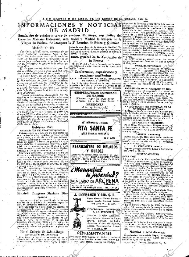 ABC MADRID 27-04-1948 página 21