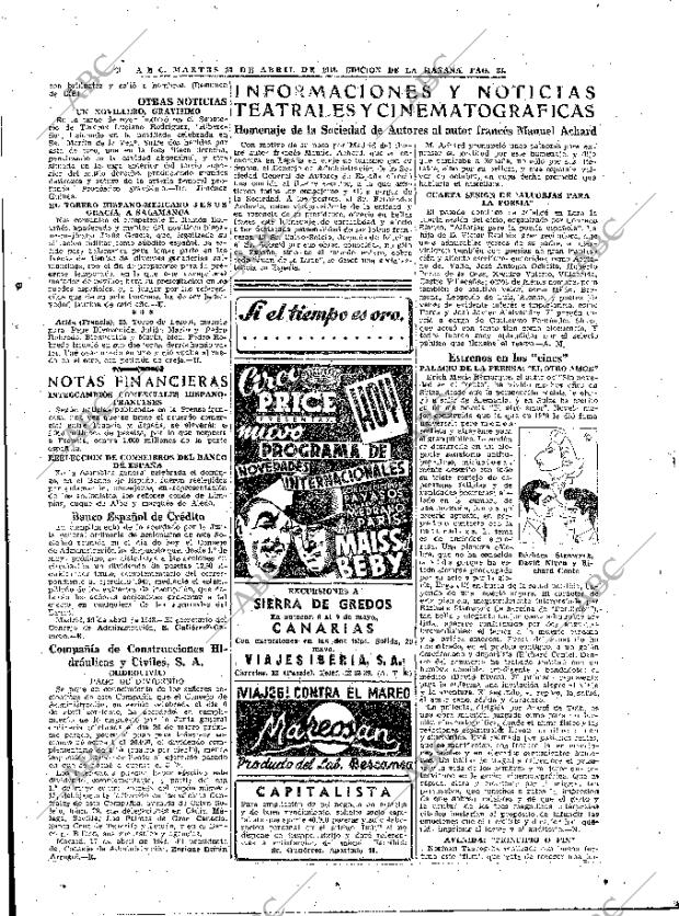 ABC MADRID 27-04-1948 página 23
