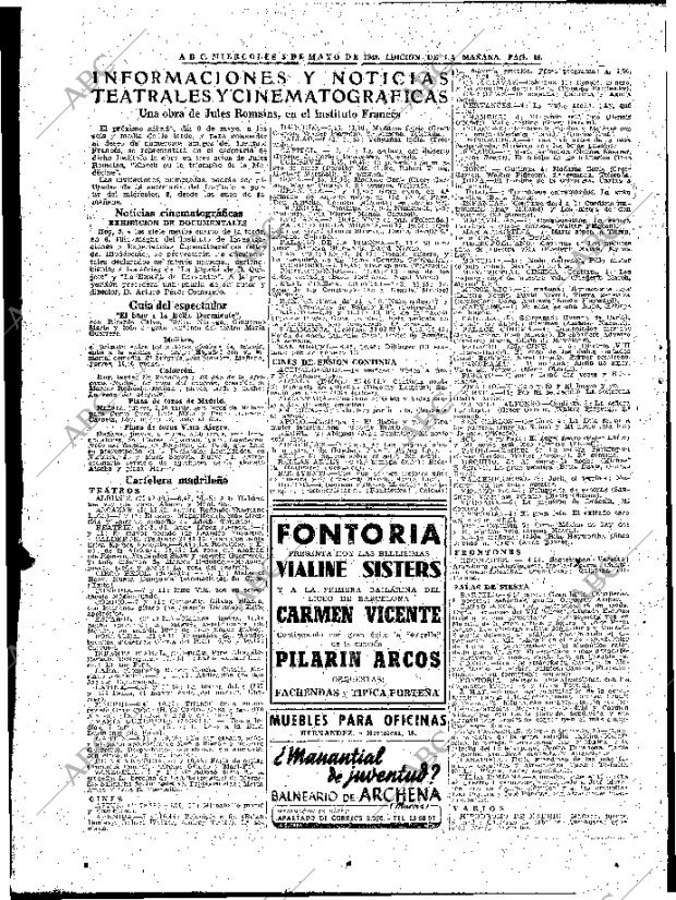 ABC MADRID 05-05-1948 página 16