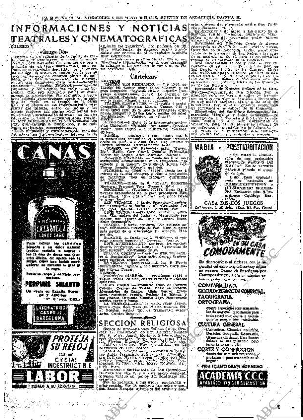 ABC SEVILLA 05-05-1948 página 11