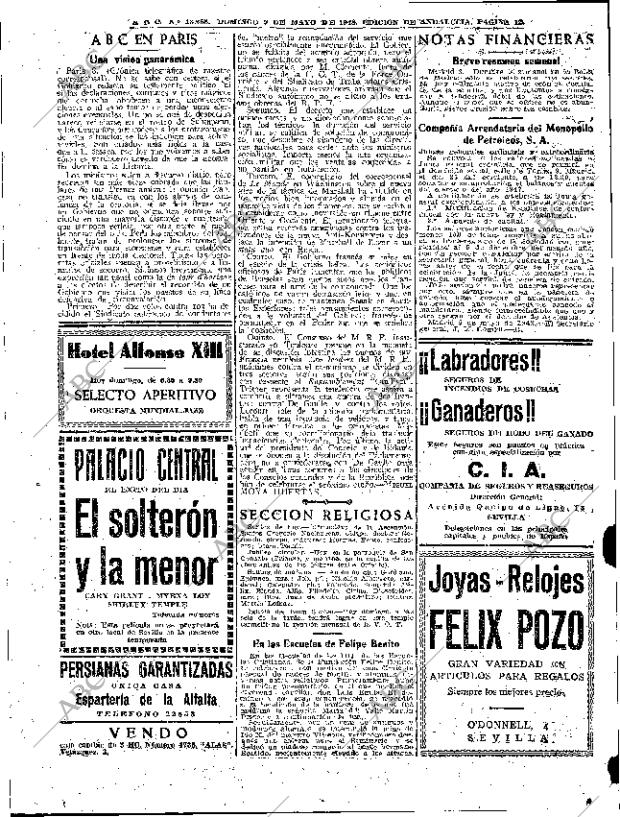 ABC SEVILLA 09-05-1948 página 12