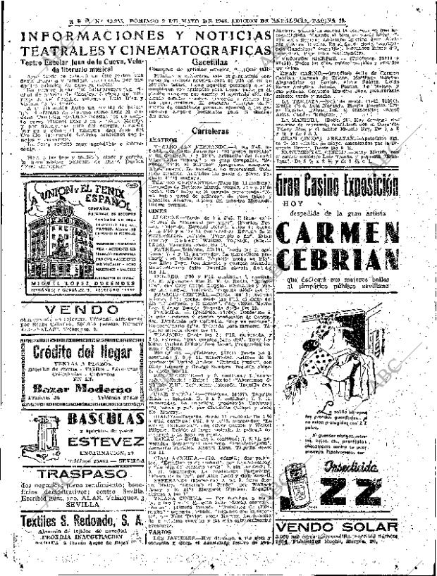 ABC SEVILLA 09-05-1948 página 15