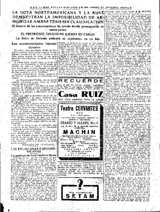 ABC SEVILLA 13-05-1948 página 5