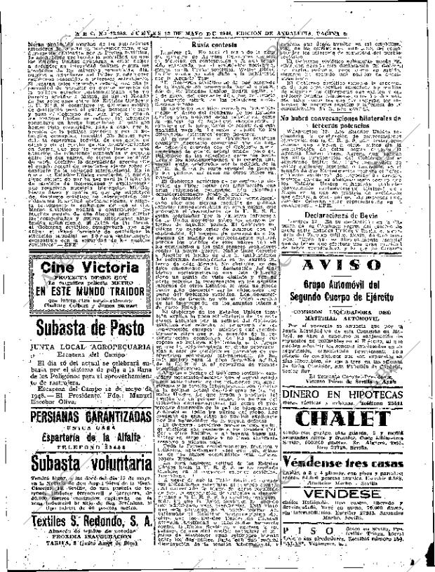 ABC SEVILLA 13-05-1948 página 6