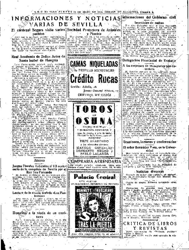 ABC SEVILLA 13-05-1948 página 9
