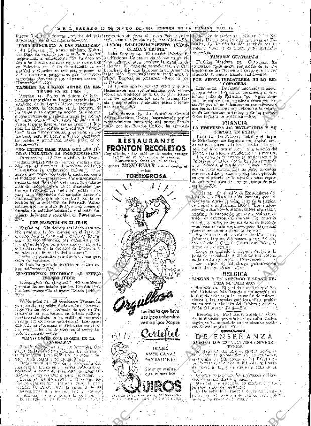 ABC MADRID 15-05-1948 página 11