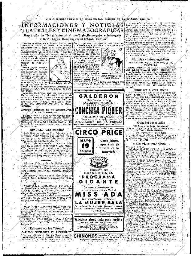 ABC MADRID 19-05-1948 página 18