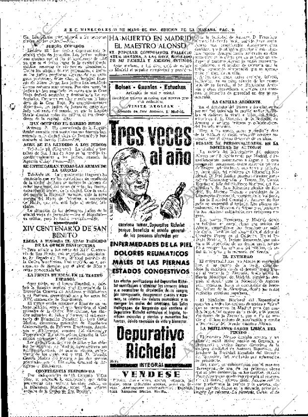 ABC MADRID 19-05-1948 página 9