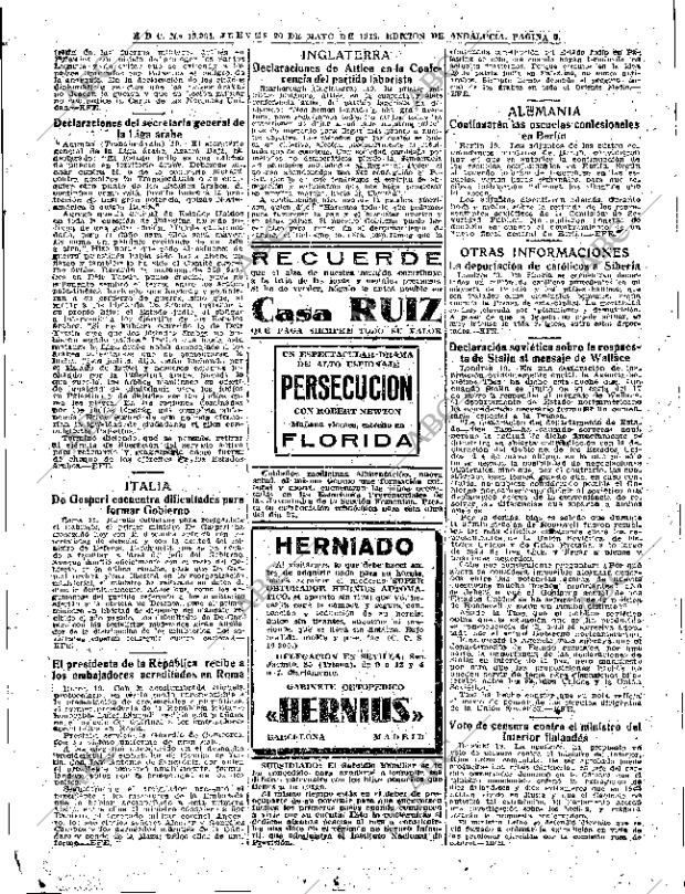 ABC SEVILLA 20-05-1948 página 5