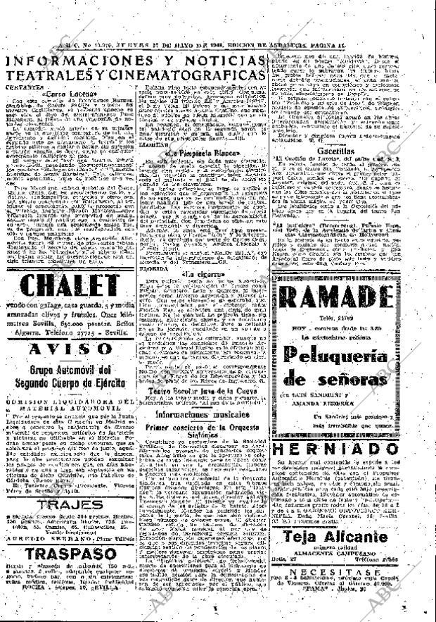 ABC SEVILLA 27-05-1948 página 11