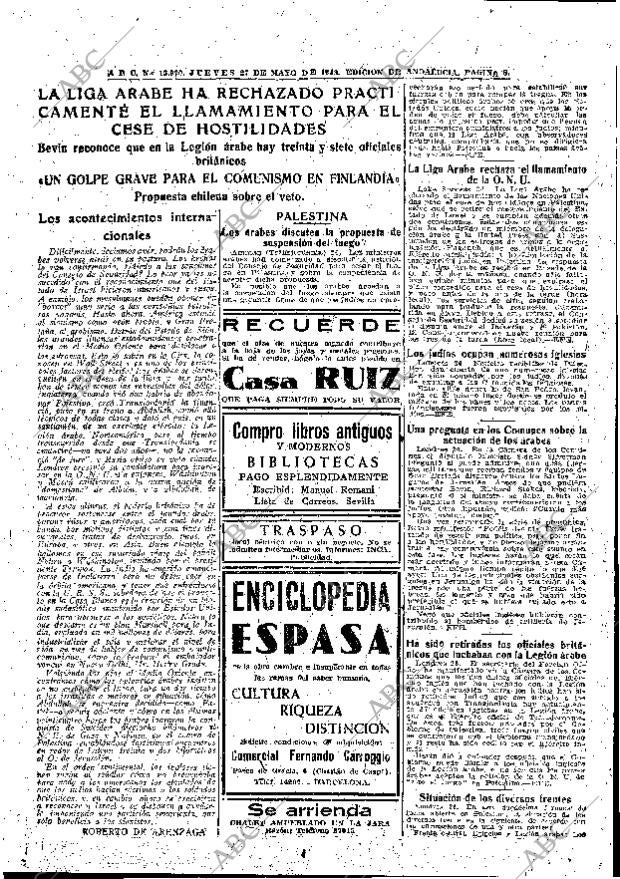ABC SEVILLA 27-05-1948 página 5