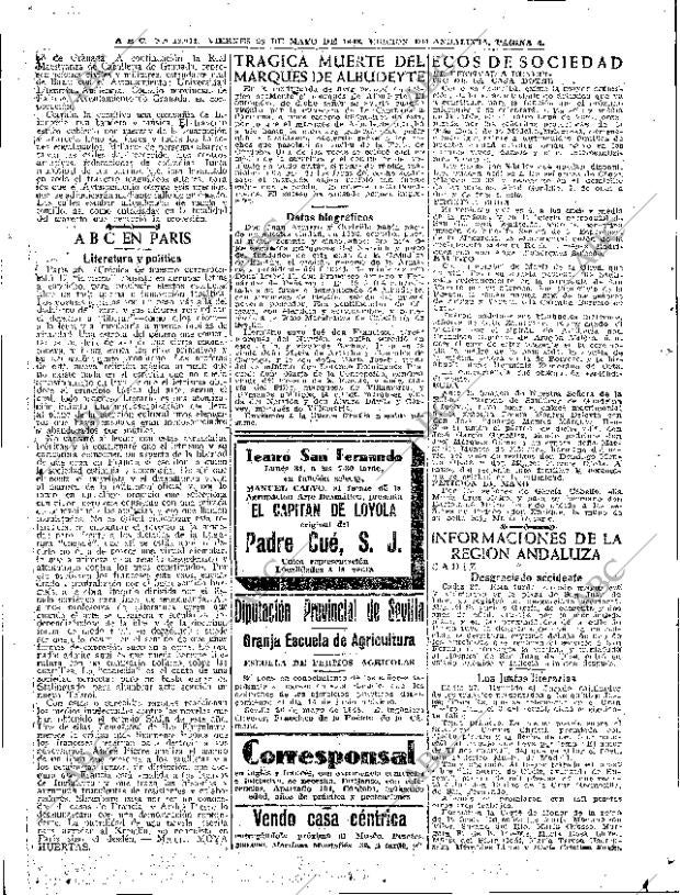 ABC SEVILLA 28-05-1948 página 4