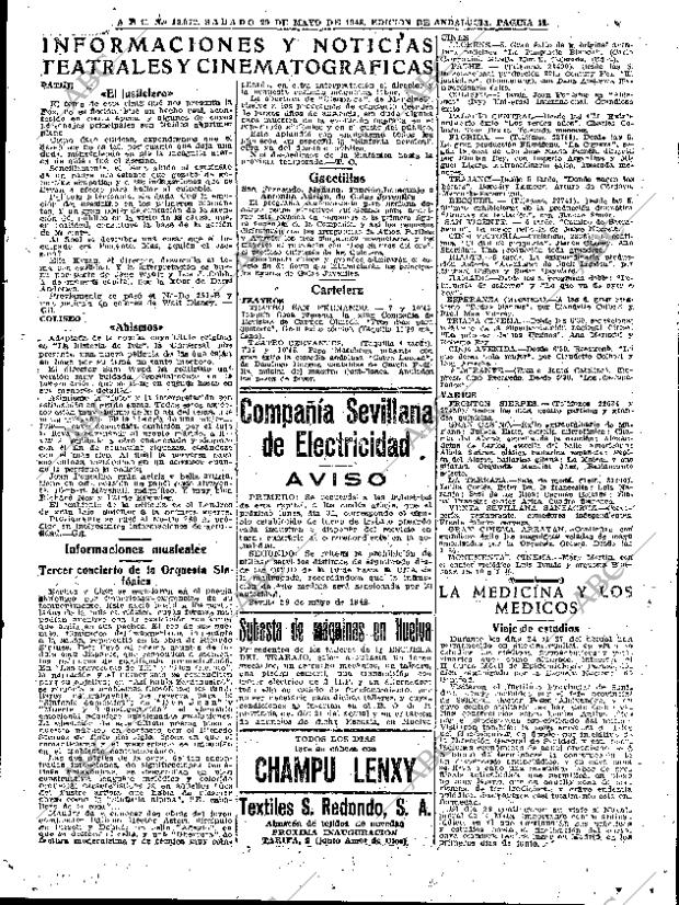 ABC SEVILLA 29-05-1948 página 11