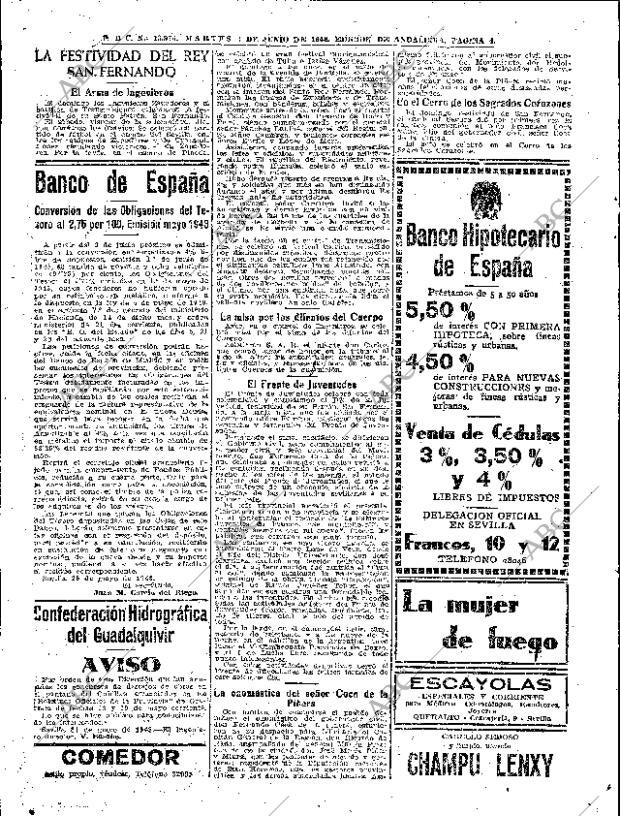 ABC SEVILLA 01-06-1948 página 4