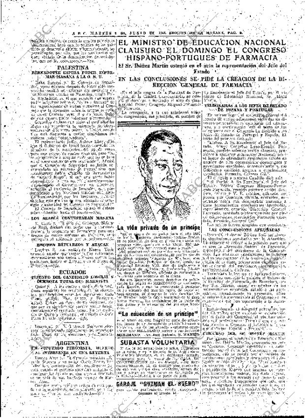 ABC MADRID 08-06-1948 página 9