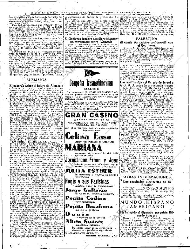 ABC SEVILLA 08-06-1948 página 4