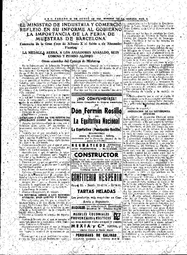 ABC MADRID 12-06-1948 página 9