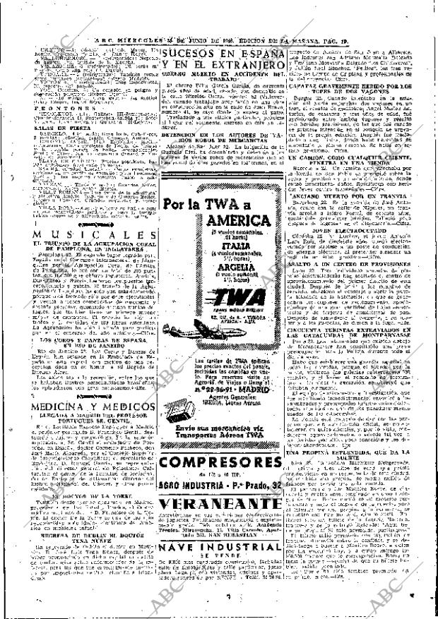 ABC MADRID 23-06-1948 página 19