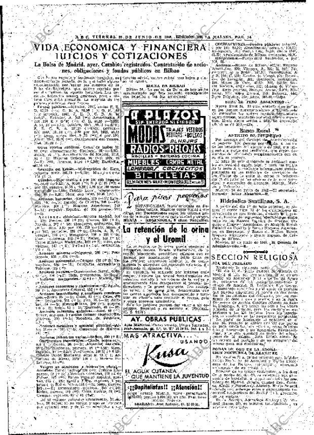 ABC MADRID 25-06-1948 página 14