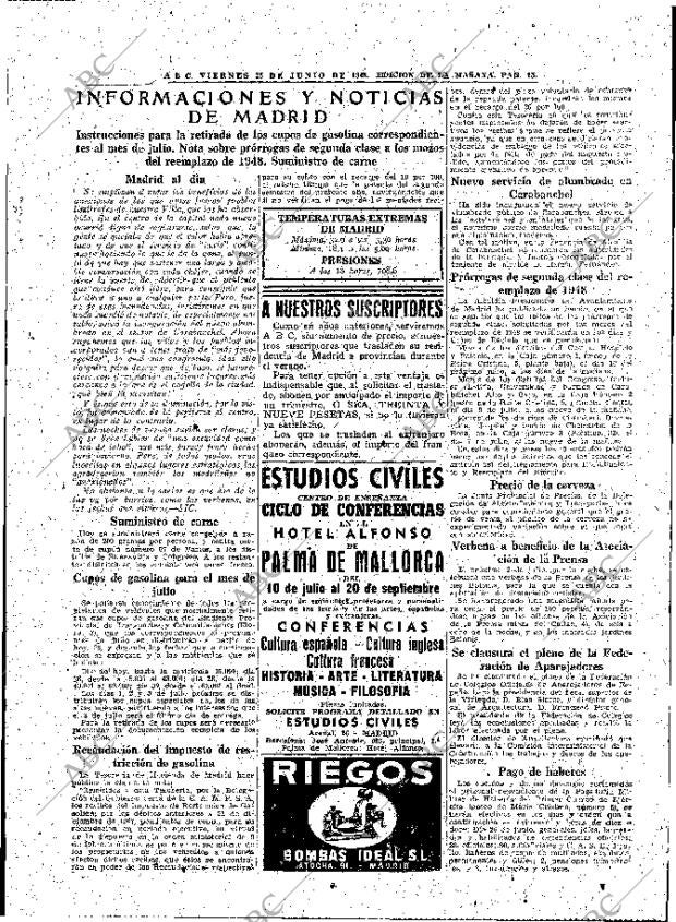ABC MADRID 25-06-1948 página 15