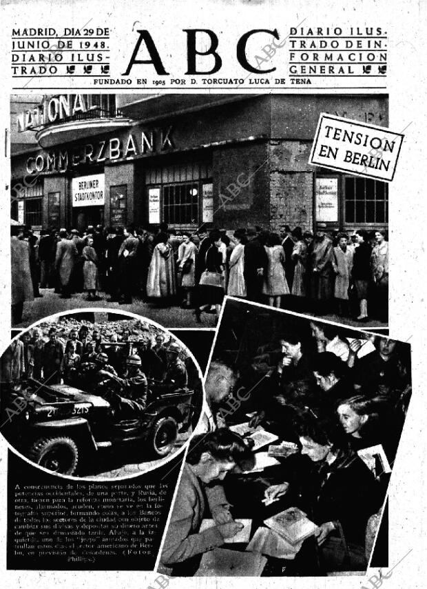 ABC MADRID 29-06-1948 página 1