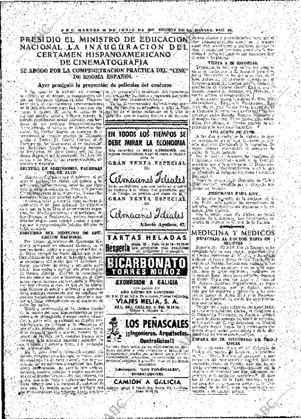 ABC MADRID 29-06-1948 página 10