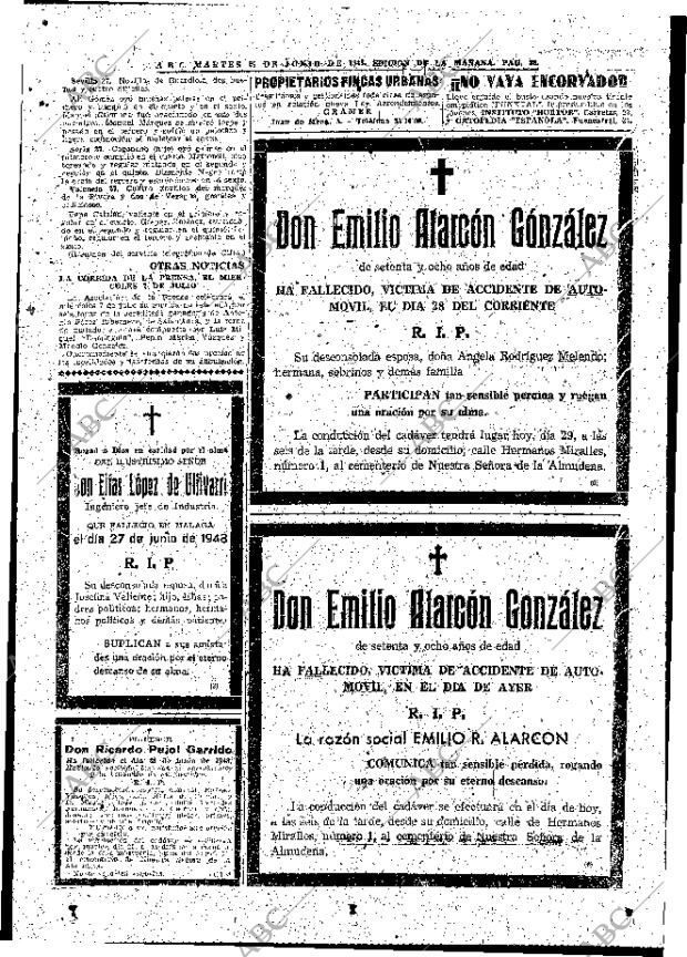 ABC MADRID 29-06-1948 página 25