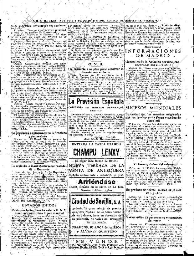 ABC SEVILLA 01-07-1948 página 6