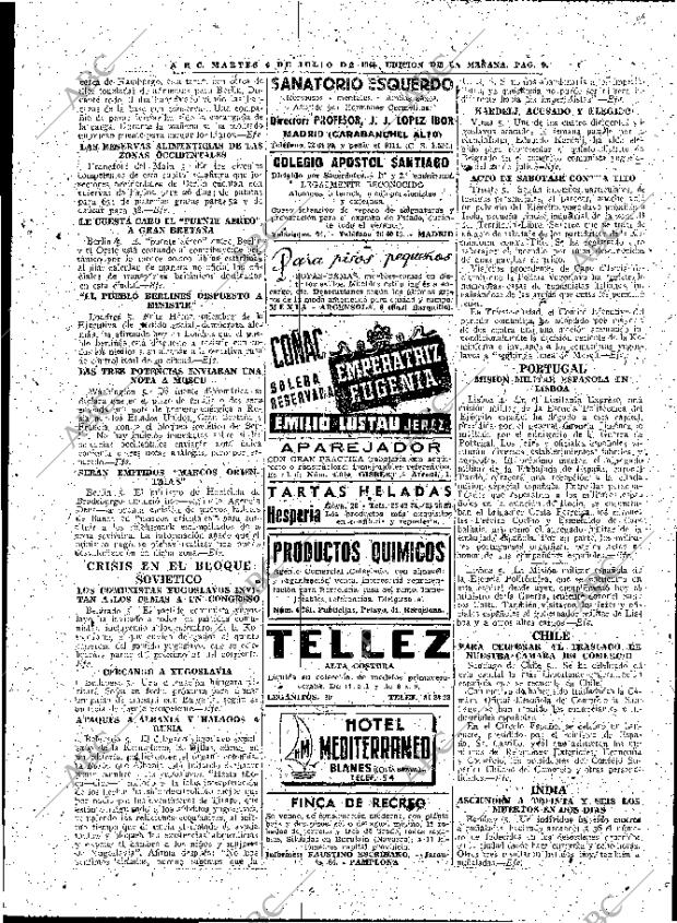 ABC MADRID 06-07-1948 página 9
