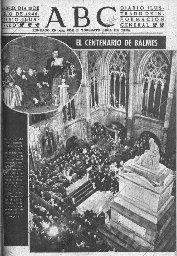 ABC MADRID 13-07-1948 página 1