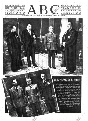ABC MADRID 15-07-1948 página 1