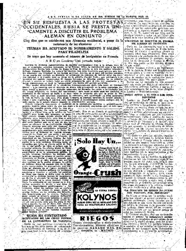 ABC MADRID 15-07-1948 página 15
