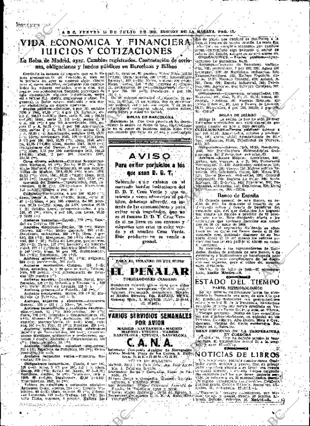 ABC MADRID 15-07-1948 página 17