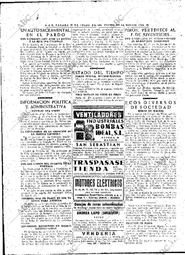 ABC MADRID 17-07-1948 página 10