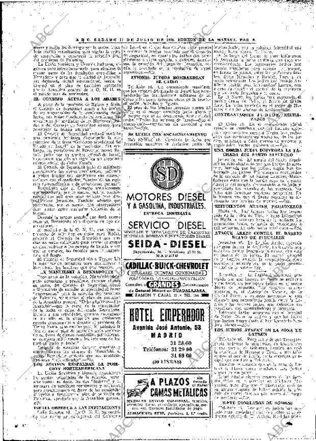 ABC MADRID 17-07-1948 página 8