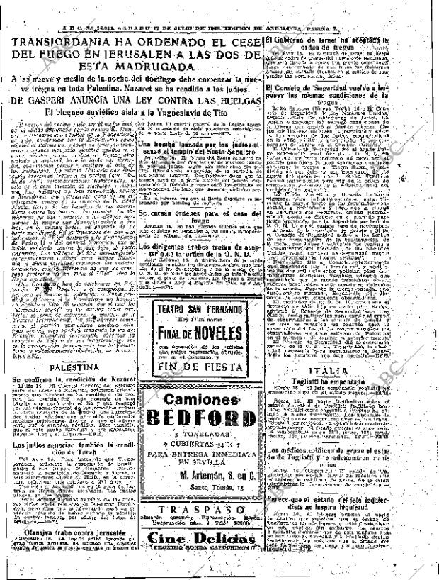 ABC SEVILLA 17-07-1948 página 7