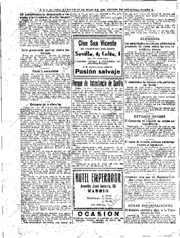 ABC SEVILLA 17-07-1948 página 8