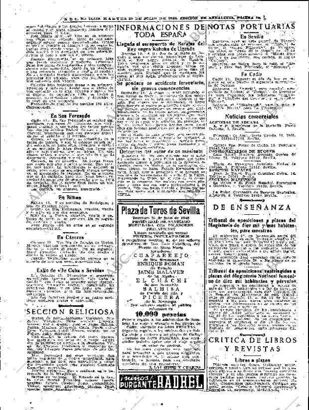 ABC SEVILLA 20-07-1948 página 10