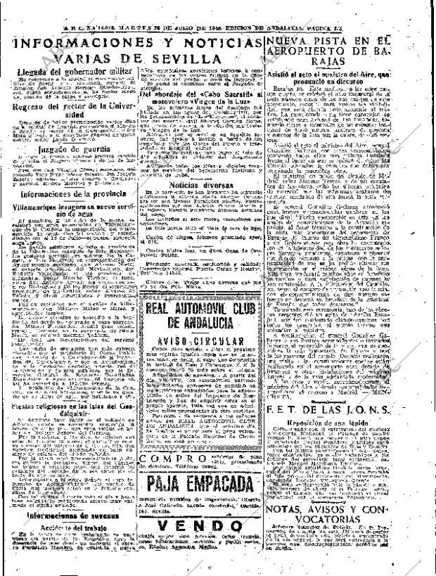 ABC SEVILLA 20-07-1948 página 7
